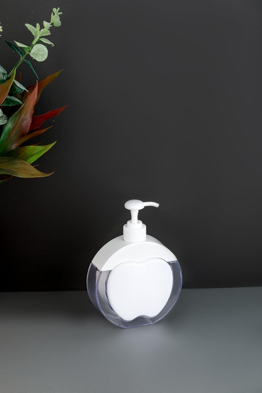Apple-Shaped soap Dispenser for wash Basin Plastic Detachable Hand sanitizer Shower Gel Bottle for Bathroom handwash Dispenser Bottle