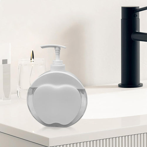 Apple-Shaped soap Dispenser for wash Basin Plastic Detachable Hand sanitizer Shower Gel Bottle for Bathroom handwash Dispenser Bottle