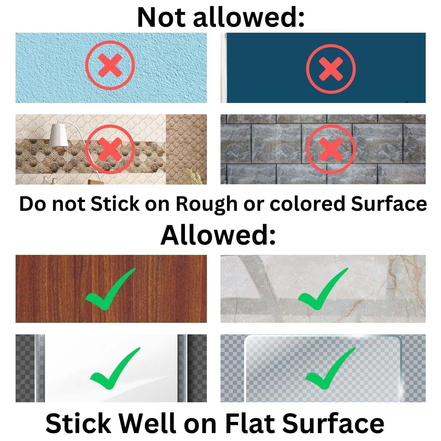 Pack of 2 Self-Adhesive Wall Mounted Storage Shelf | Space-Saving Design | Perfect for Kitchen or Bathroom Organization